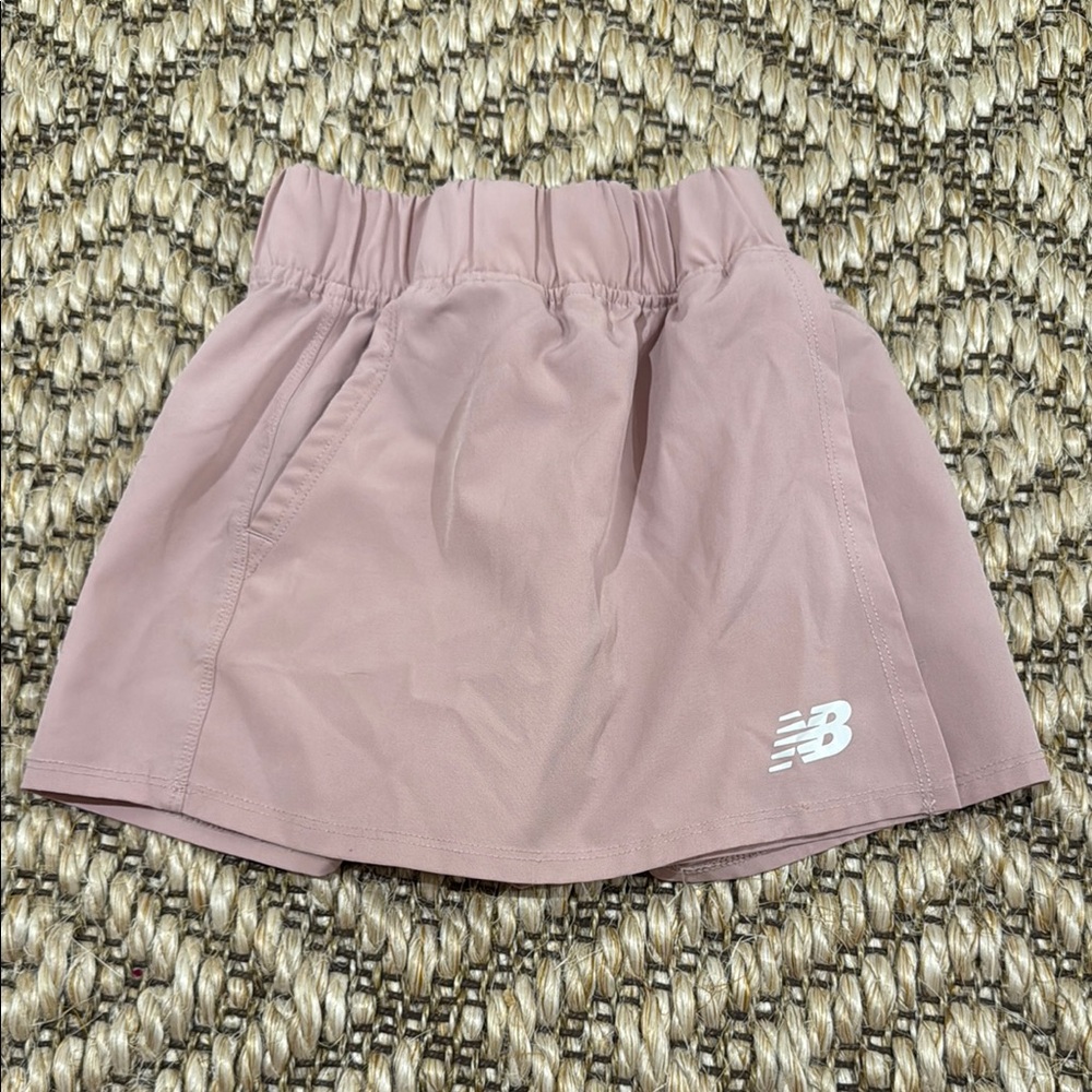 Girls New Balance Pink Athletic Skort